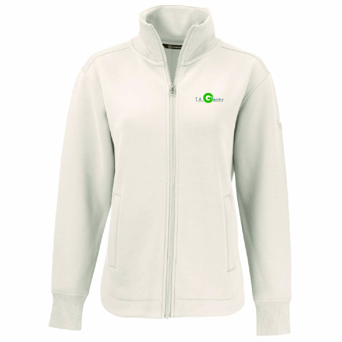 Cutter & Buck Women's Roam Full Zip Jacket with TA Gentry Logo