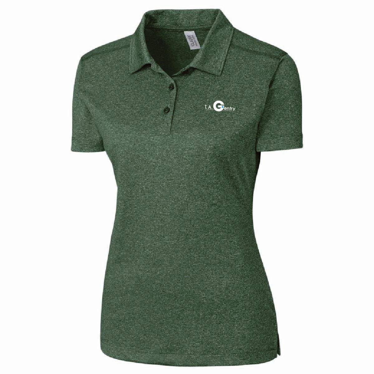 Clique by Cutter Women's Charge Active Polo with TA Gentry Logo