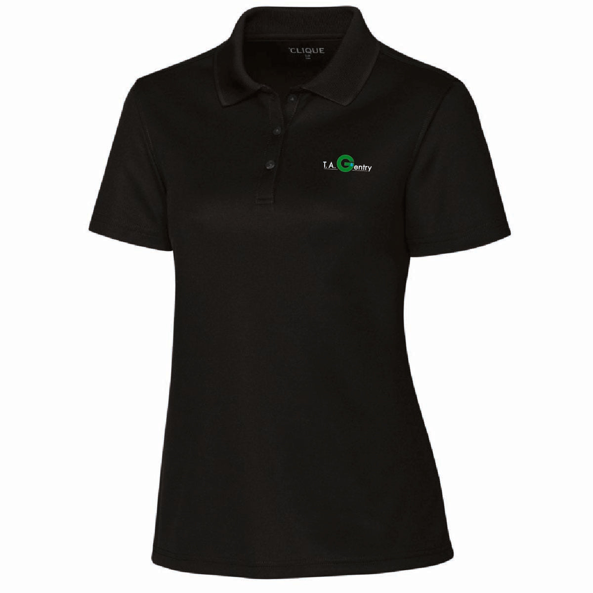 Clique by Cutter Women's Spin Performance Polo with TA Gentry Logo