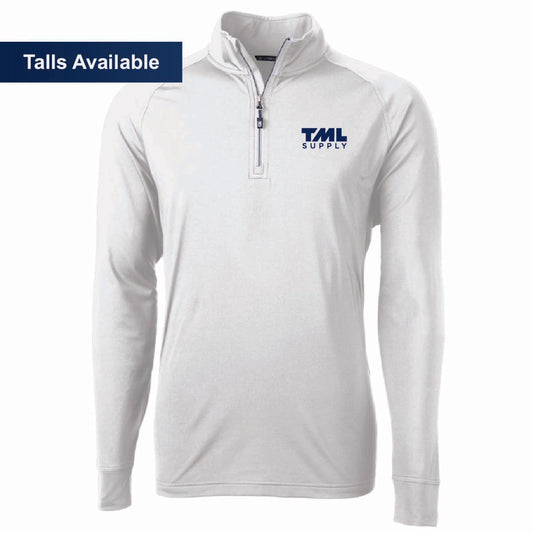 Cutter & Buck Men's Eco Stretch 1/4 Zip with TML Supply Logo