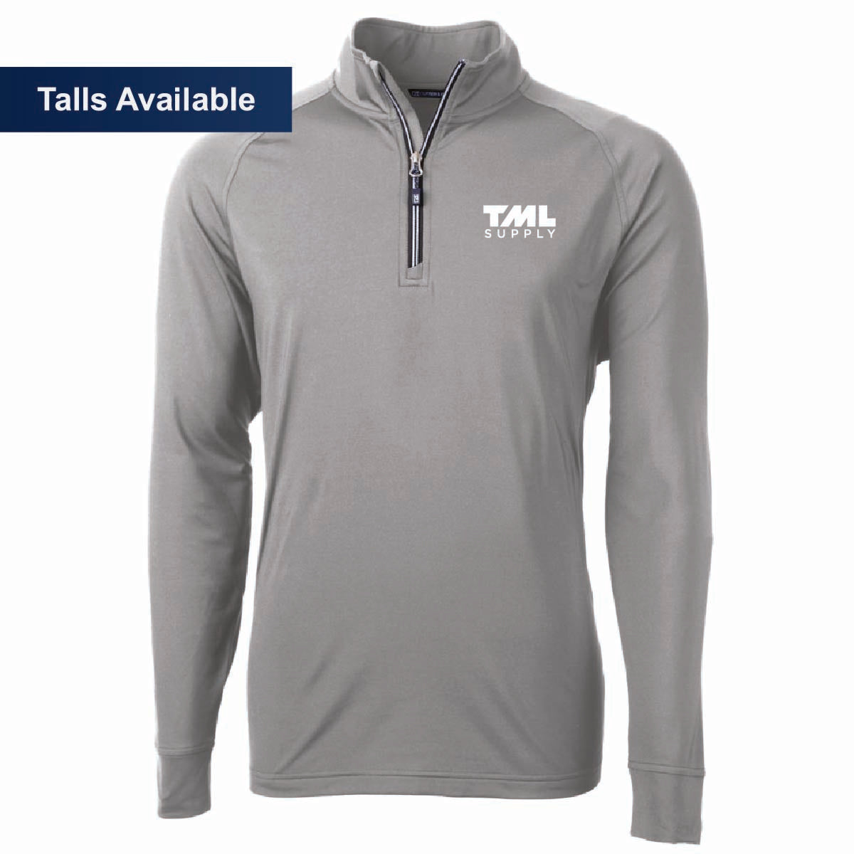 Cutter & Buck Men's Eco Stretch 1/4 Zip with TML Supply Logo