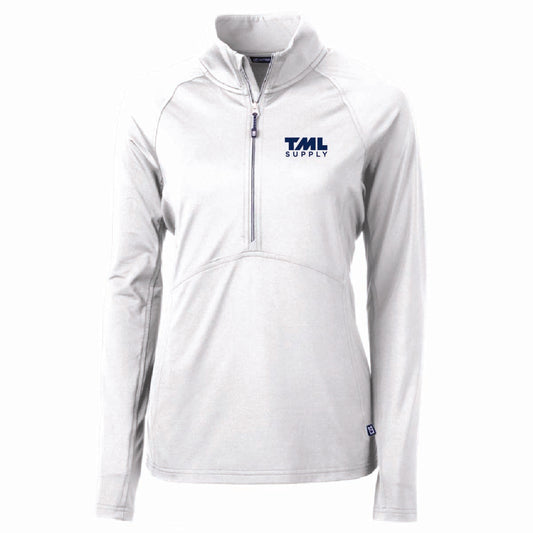 Cutter & Buck Women's Eco Stretch 1/4 Zip with TML Supply Logo
