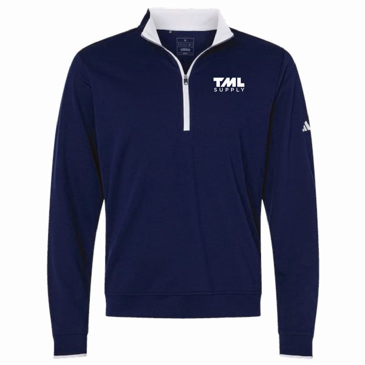 Adidas Men's Lightweight 1/4 Zip Pullover with TML Supply Logo