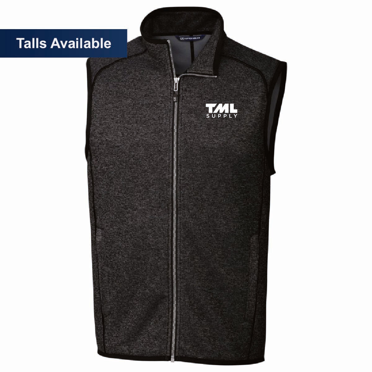 Cutter & Buck Men's Sweater-Knit Vest with TML Supply Logo