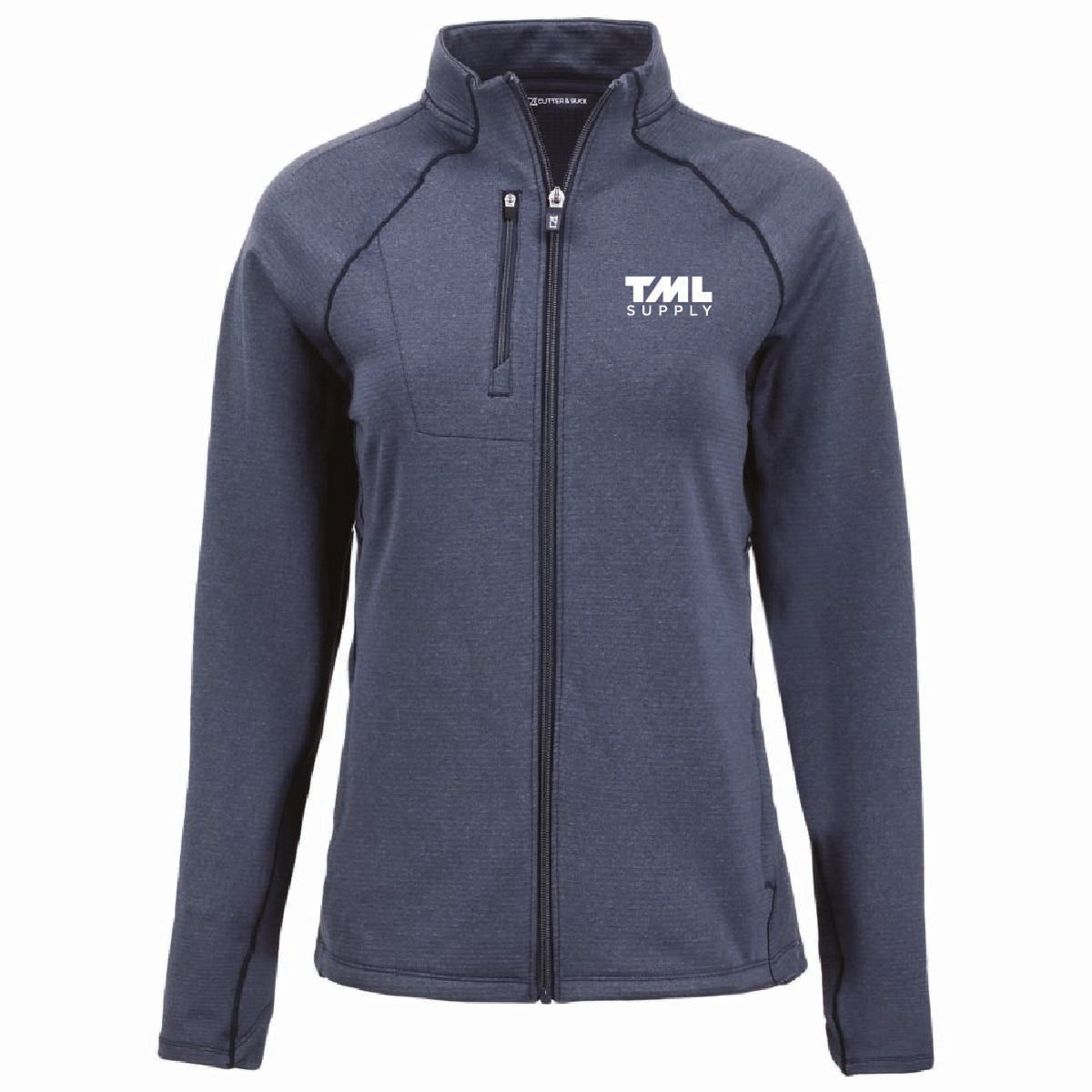 Cutter & Buck Women's Peshastin Fleece Full Zip Jacket with TML Logo