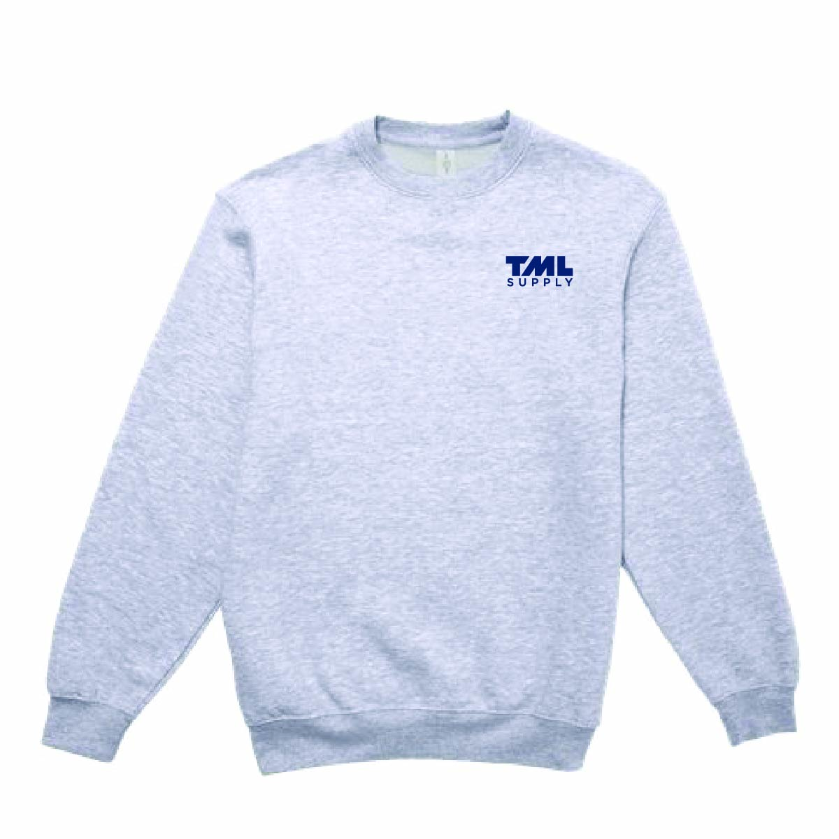 Lane 7 Unisex Premium Crewneck Sweatshirt with TML Supply Logo