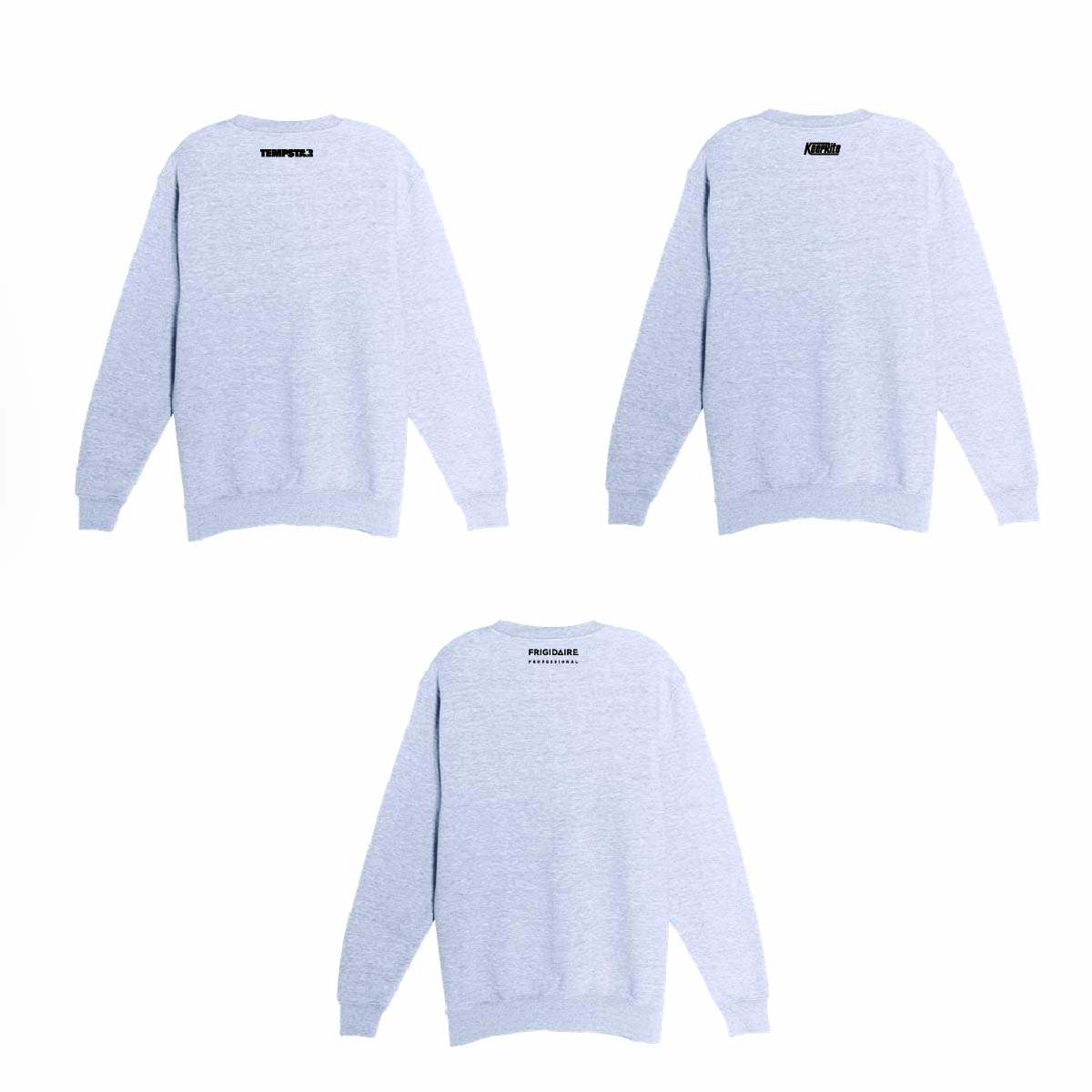Lane 7 Unisex Premium Crewneck Sweatshirt with TML Supply Logo