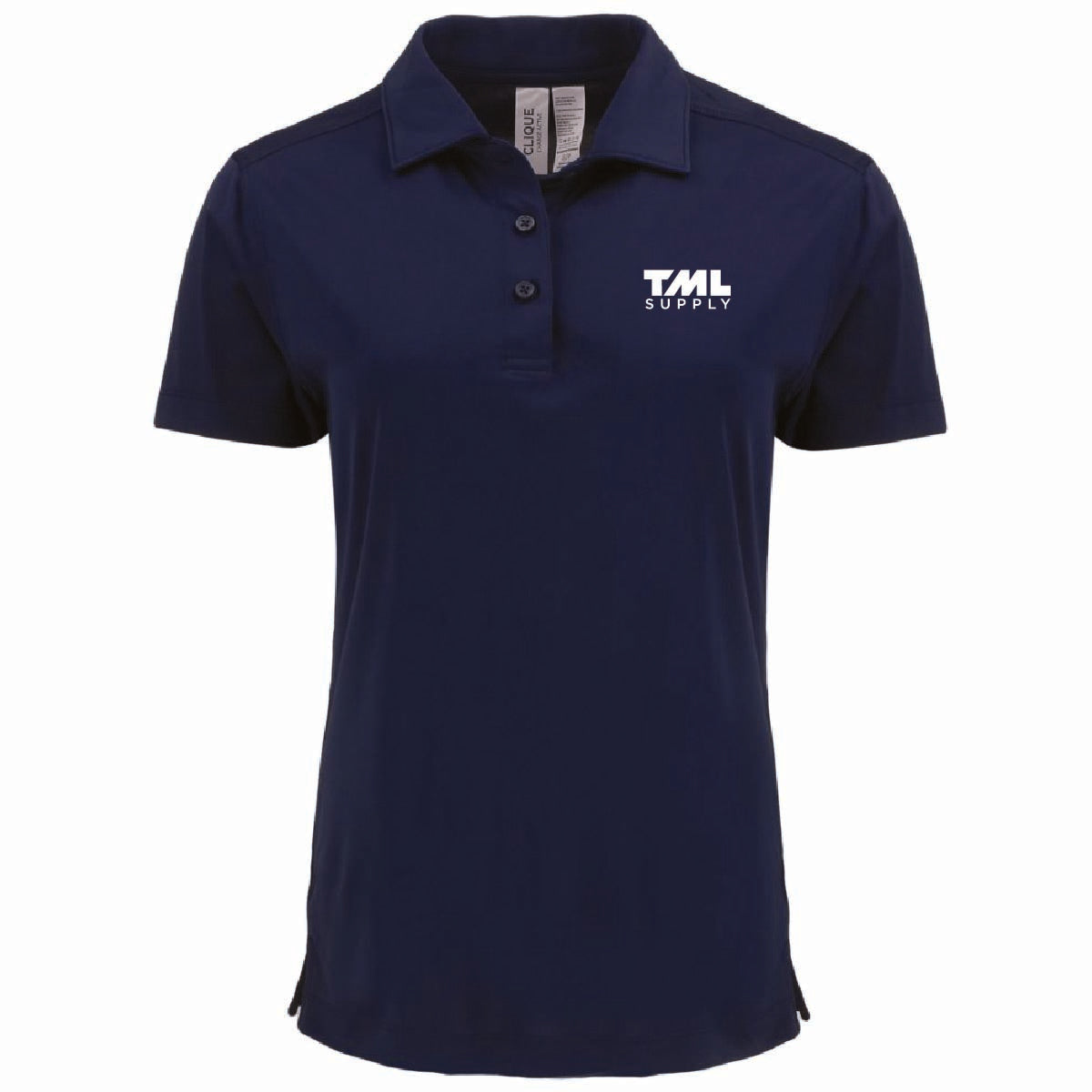 Clique by Cutter Women's Charge Active Polo with TML Supply Logo
