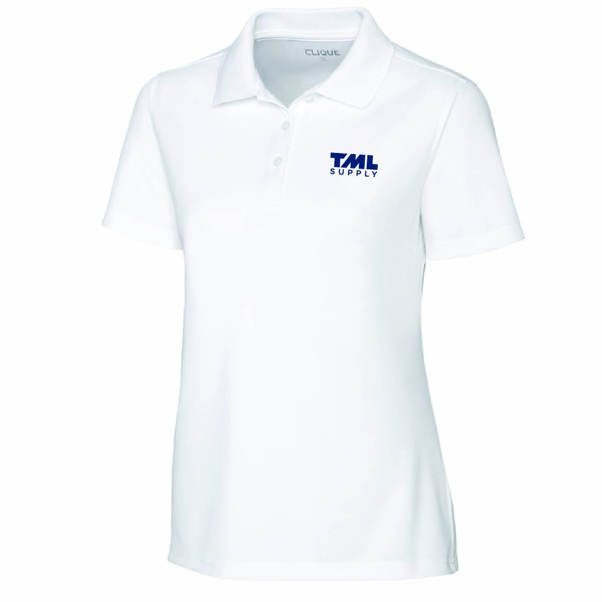 Clique by Cutter Women's Spin Performance Polo with TML Supply Logo