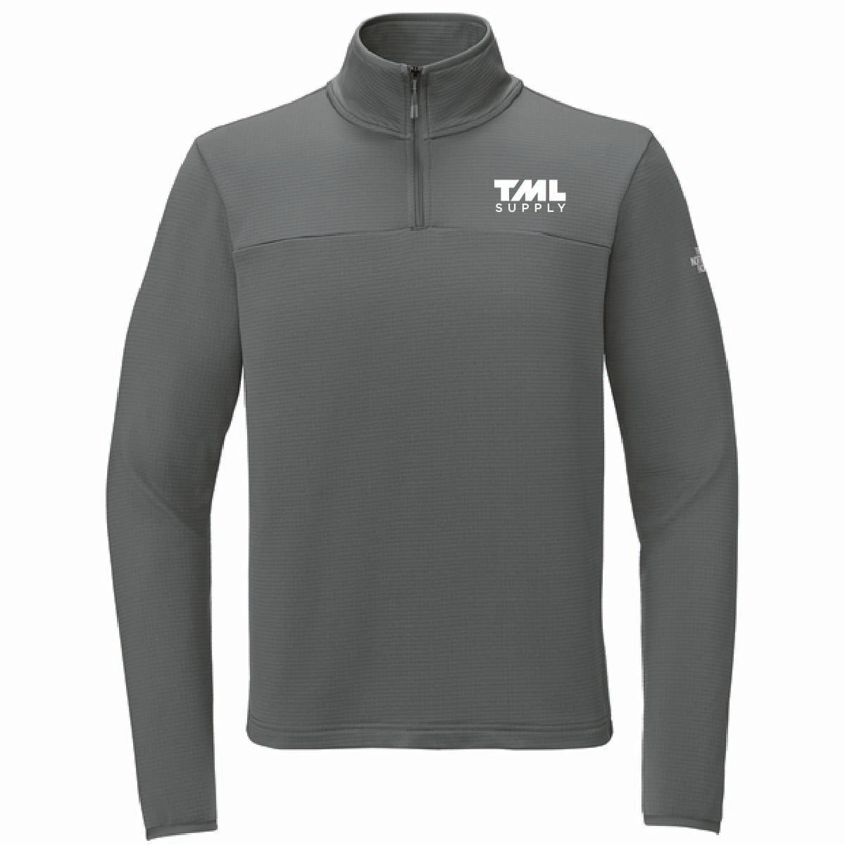 The North Face Men's Aim 1/4 Zip Fleece with TML Supply Logo