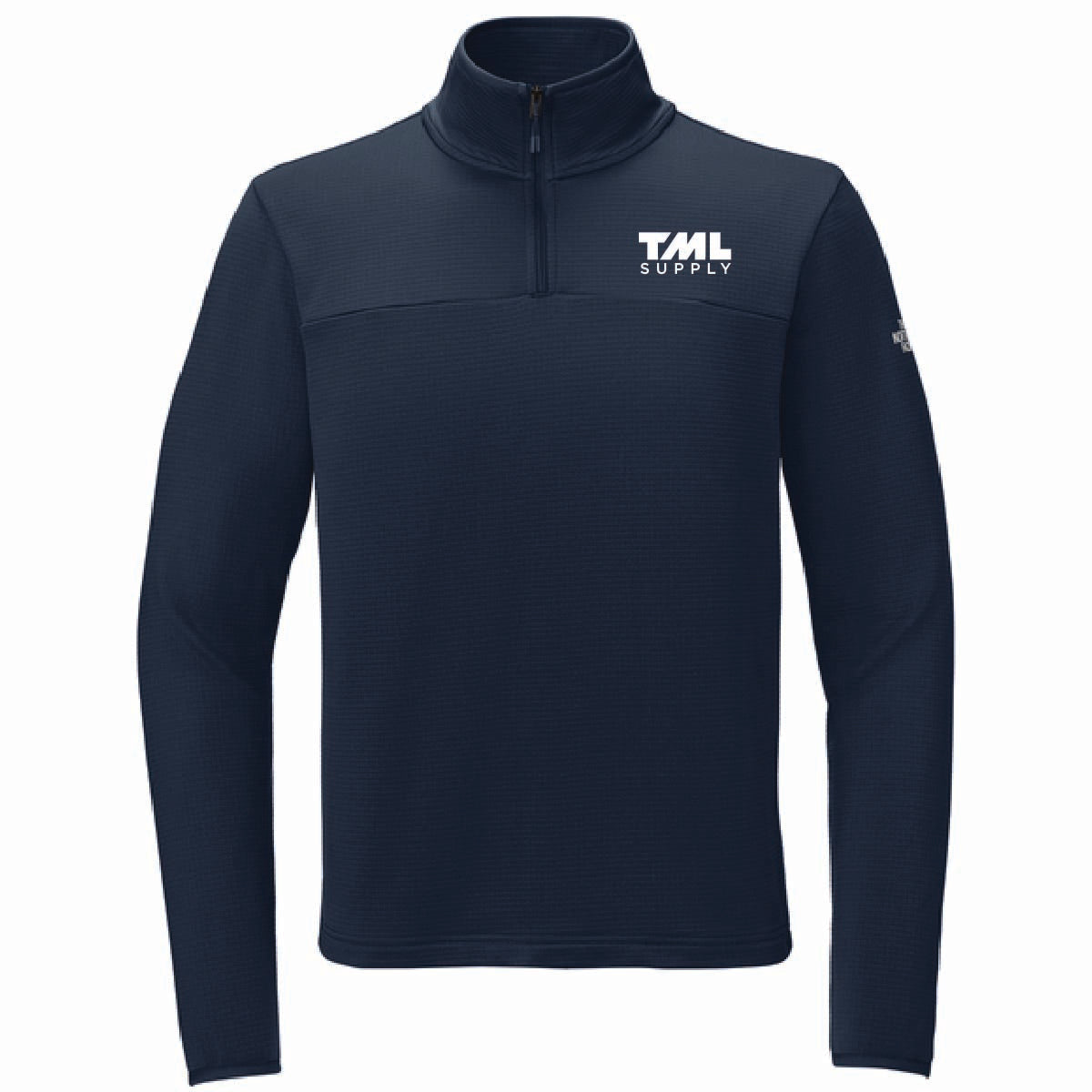 The North Face Men's Aim 1/4 Zip Fleece with TML Supply Logo