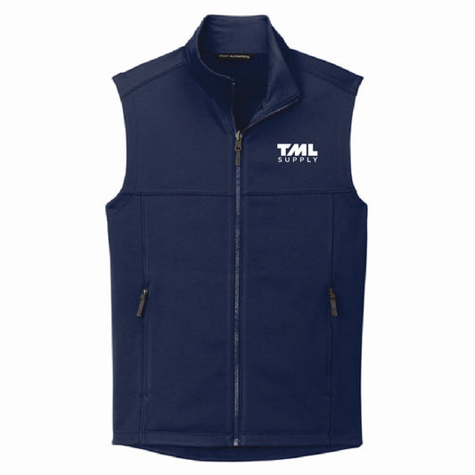Port Authority Men's Smooth Fleece Vest with TML Supply Logo