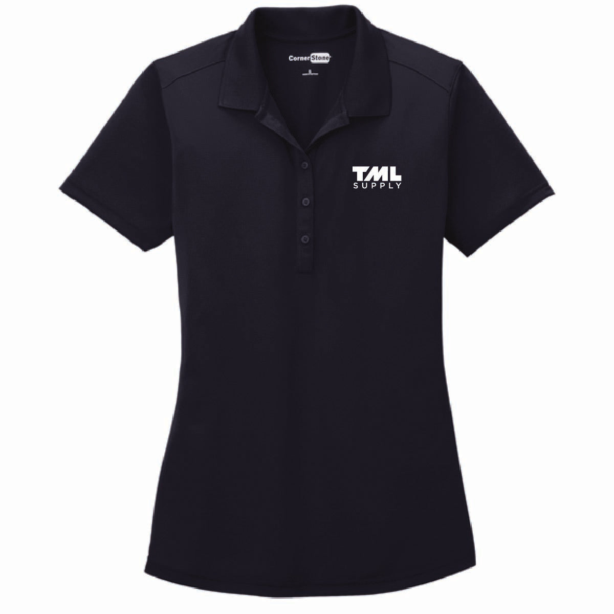 Cornerstone Women's Snag Proof Polo with TML Supply Logo