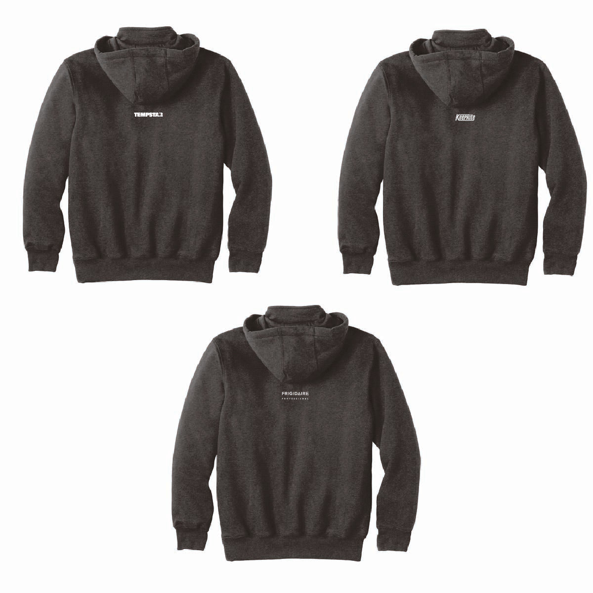 Carhartt Rain Defender Paxton Hooded Zip Mock Sweatshirt with TML Supply Logo
