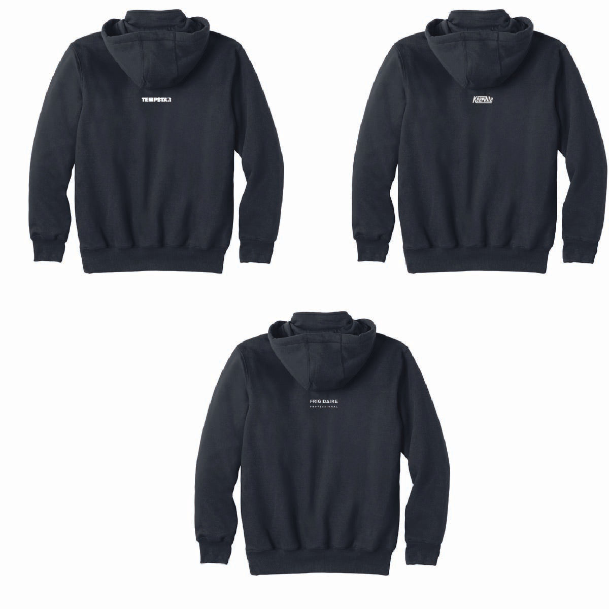 Carhartt Rain Defender Paxton Hooded Zip Mock Sweatshirt with TML Supply Logo