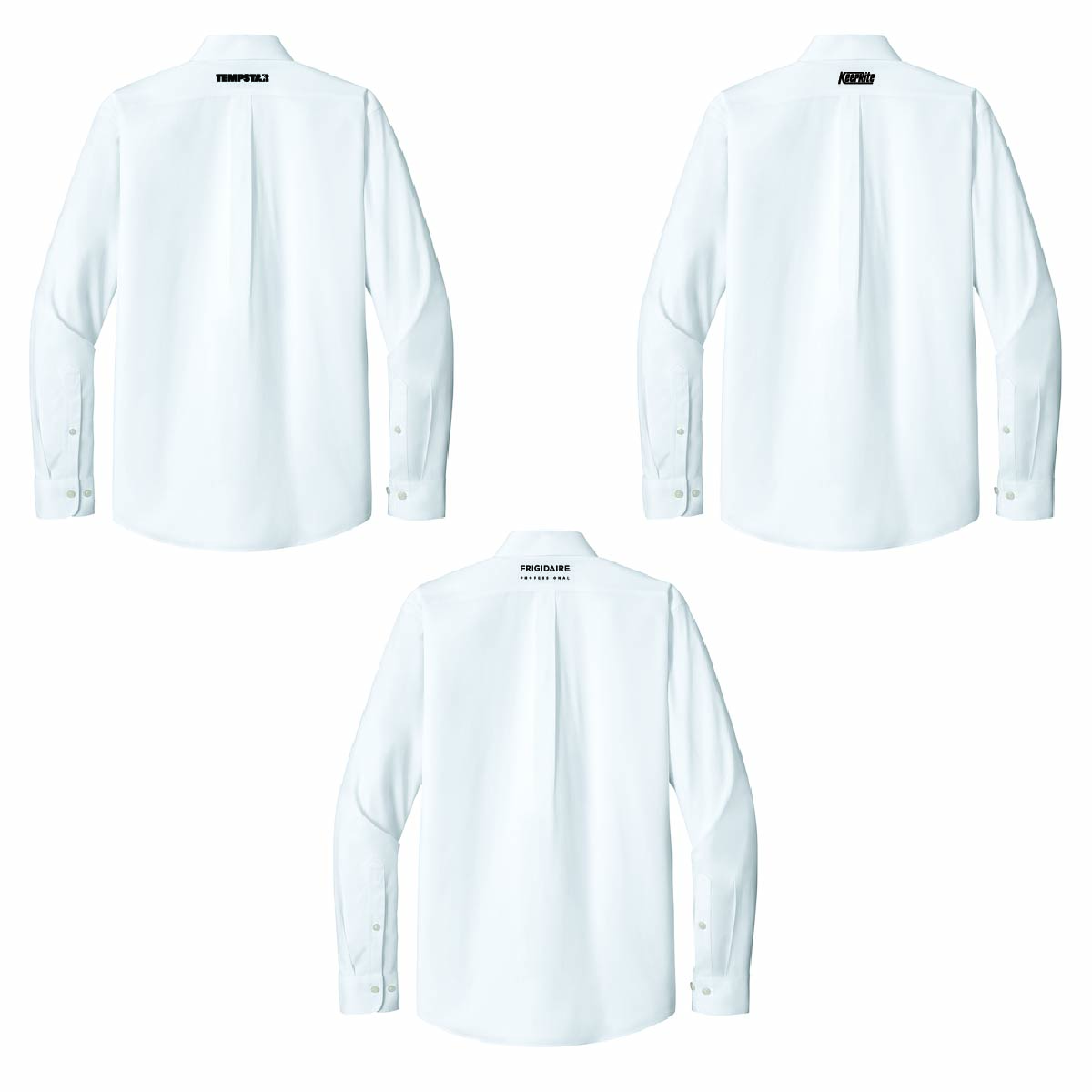 Brooks Brothers Men's Pinpoint Long Sleeve Shirt with TML Supply Logo