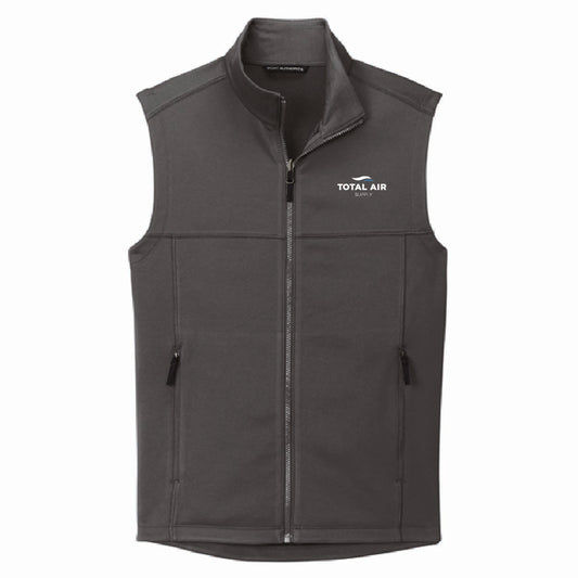 Port Authority Men's Smooth Fleece Vest with Total Air Supply Logo