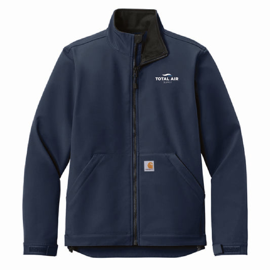 Carhartt Men's Rain Defender Soft Shell Jacket with Total Air Supply Logo