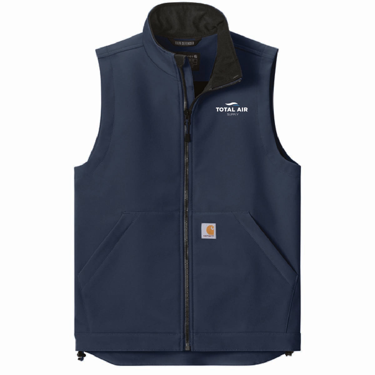Carhartt Men's Rain Defender Soft Shell Vest with Total Air Supply Logo
