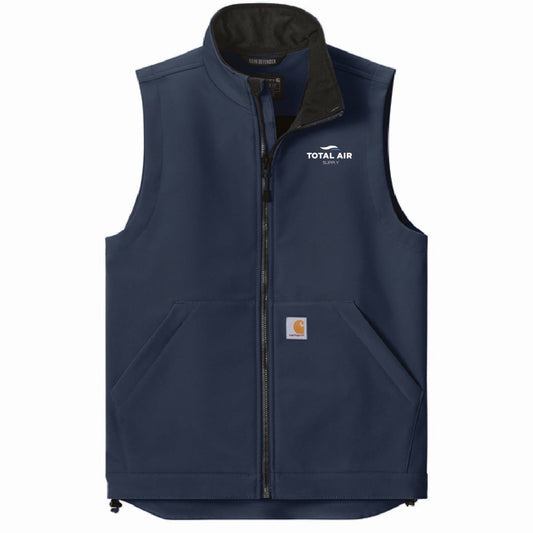Carhartt Men's Rain Defender Soft Shell Vest with Total Air Supply Logo