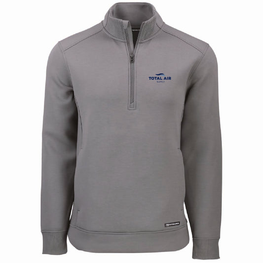 Cutter & Buck Men's Roam 1/4 Zip Pullover with Total Air Supply Logo