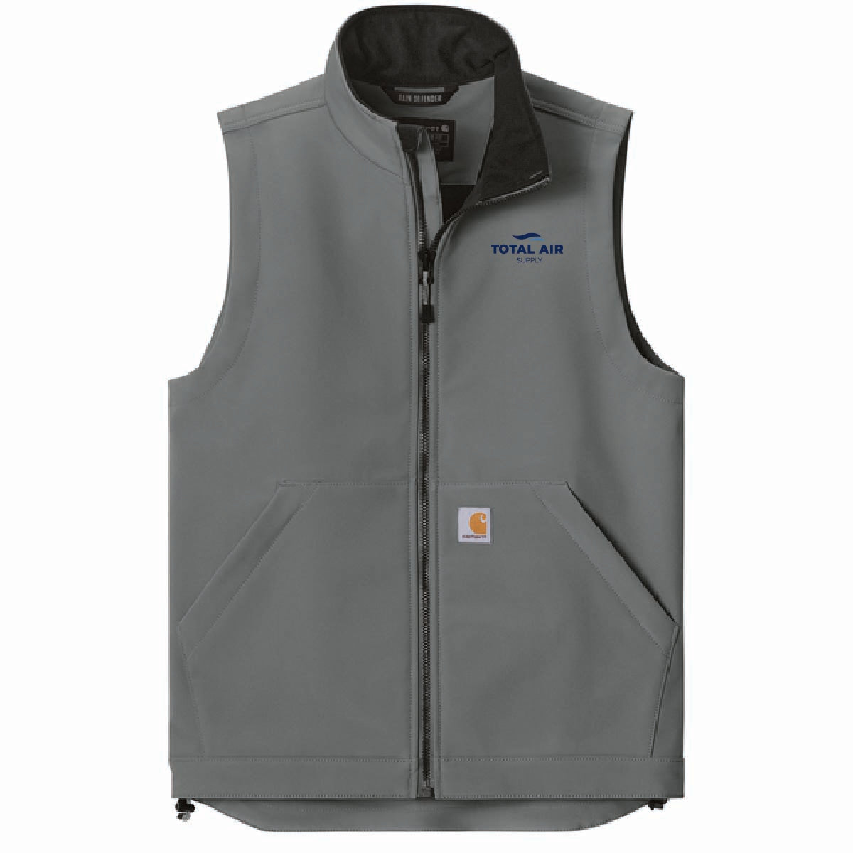 Carhartt Men's Rain Defender Soft Shell Vest with Total Air Supply Logo