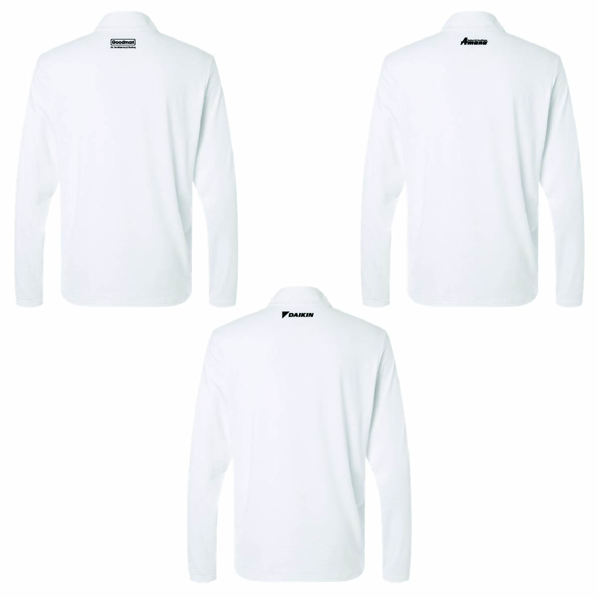 Adidas Men's Textured Stripe 1/4 Zip Pullover with Total Air Supply Logo
