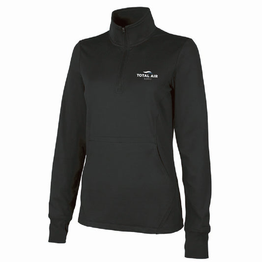 Charles River Women's Nu Fitness Pullover with Total Air Supply Logo
