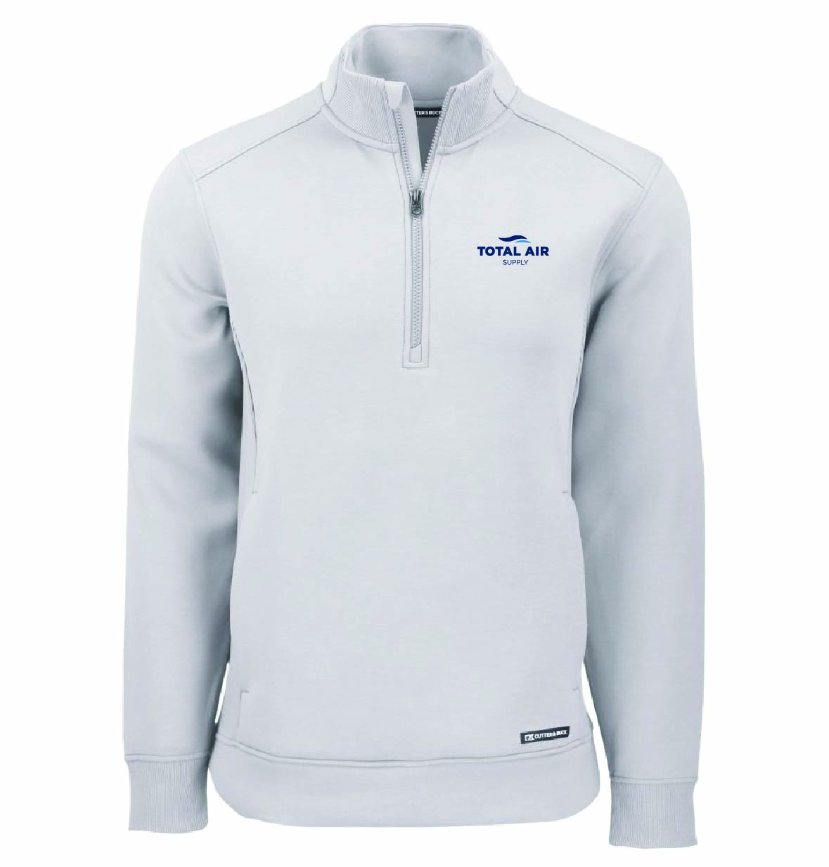 Cutter & Buck Men's Roam 1/4 Zip Pullover with Total Air Supply Logo