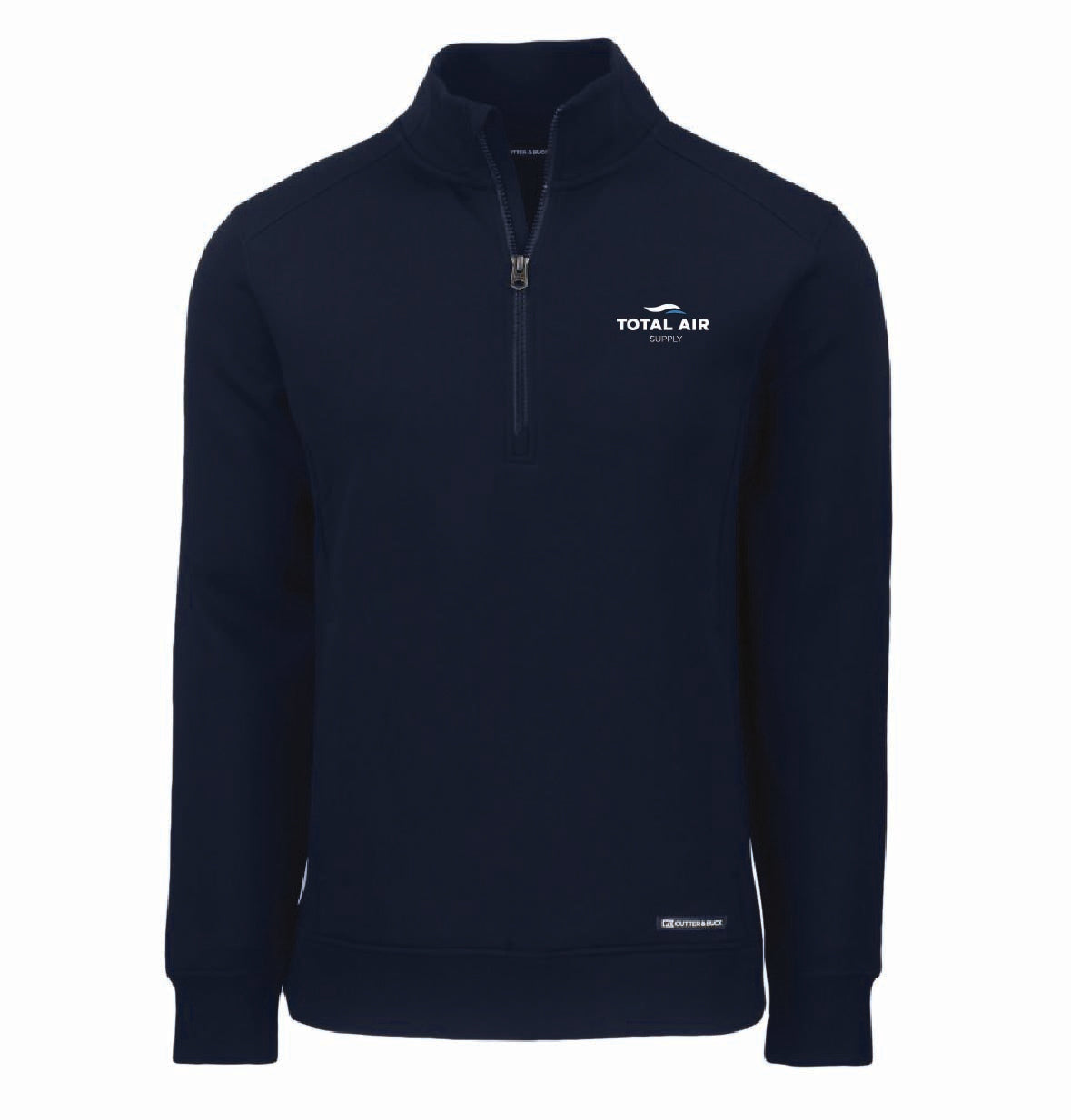 Cutter & Buck Men's Roam 1/4 Zip Pullover with Total Air Supply Logo