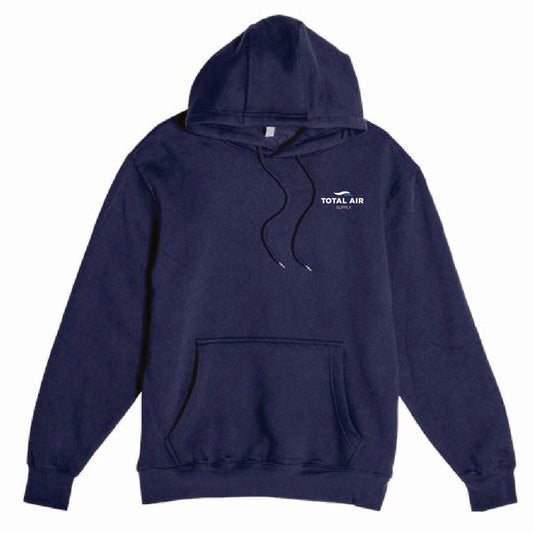 Lane 7 Unisex Premium Pullover Hooded Sweatshirt with Total Air Supply Logo