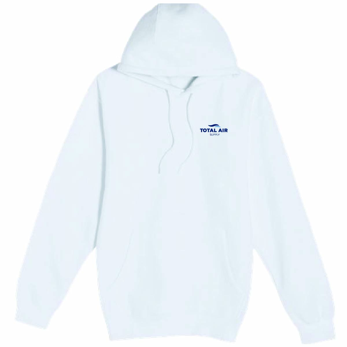 Lane 7 Unisex Premium Pullover Hooded Sweatshirt with Total Air Supply Logo