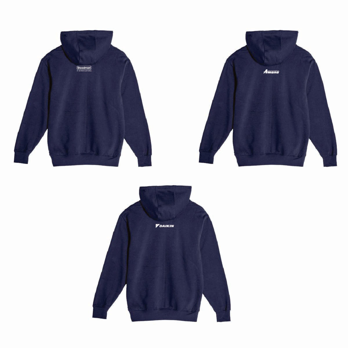 Lane 7 Unisex Premium Pullover Hooded Sweatshirt with Total Air Supply Logo