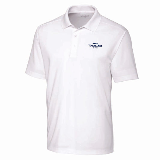 Clique by Cutter Men's Spin Performance Polo with Total Air Supply Logo