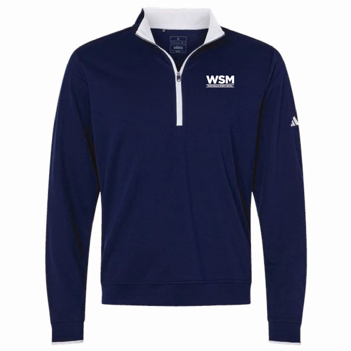 Adidas Men's Lightweight 1/4 Zip Pullover with WSM Logo