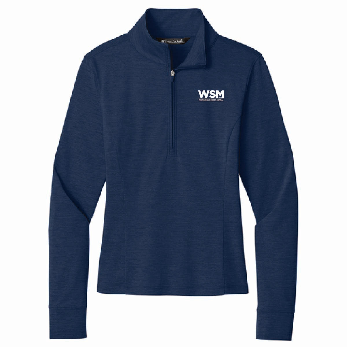 TravisMathew Women's Onward 1/4 Zip with WSM Logo