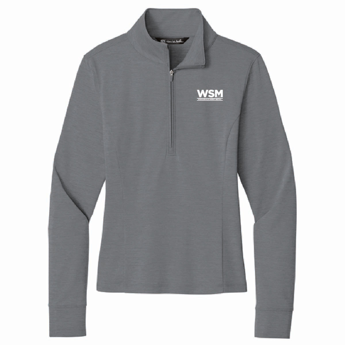 TravisMathew Women's Onward 1/4 Zip with WSM Logo