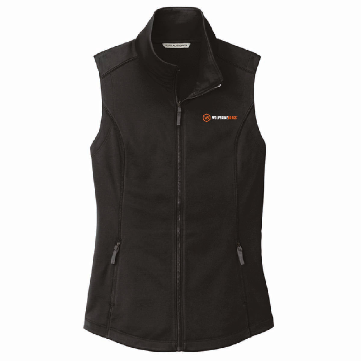 Port Authority Women's Smooth Fleece Vest with Wolverine Brass Logo