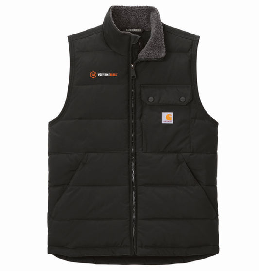 Carhartt Men's Montana Insulated Vest with Wolverine Brass Logo