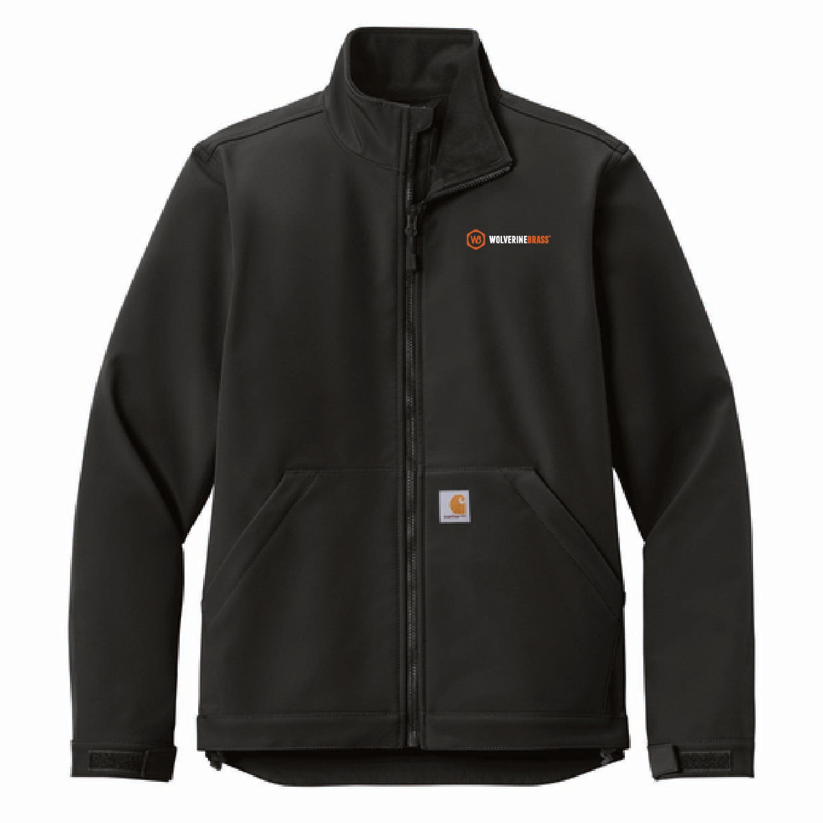 Carhartt Men's Rain Defender Soft Shell Jacket with Wolverine Brass Logo