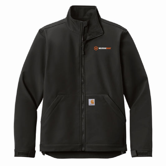 Carhartt Men's Rain Defender Soft Shell Jacket with Wolverine Brass Logo