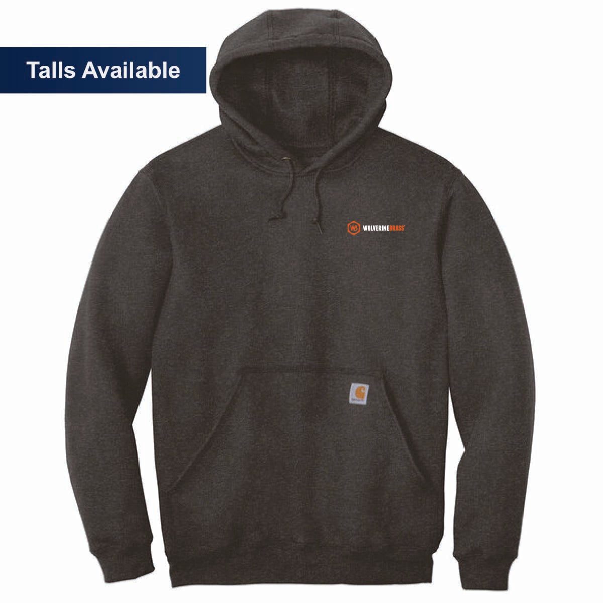 Carhartt Midweight Hooded Sweatshirt with Wolverine Brass Logo