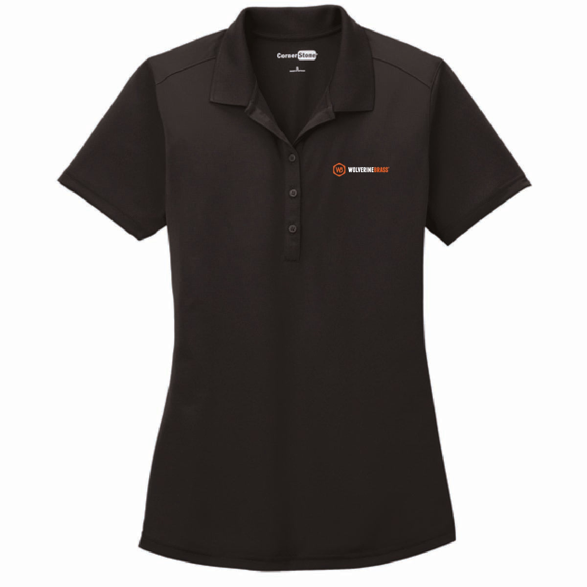 Cornerstone Women's Snag Proof Polo with Wolverine Brass Logo