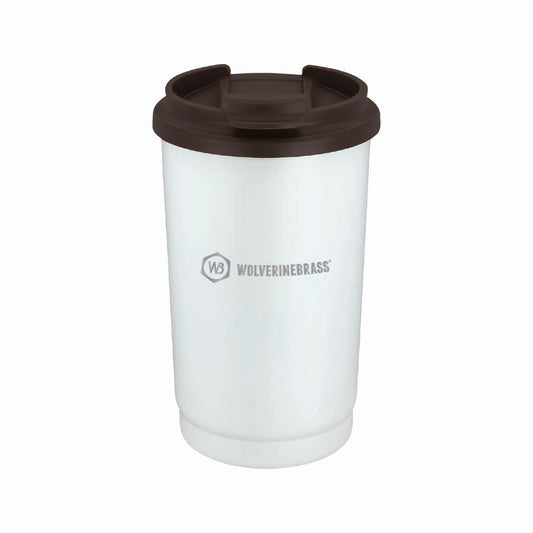 EarthTrendz 14oz Recycled Stainless Steel Tumbler - Wolverine Brass