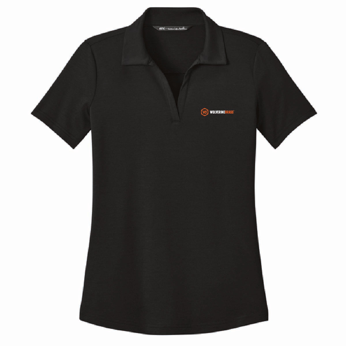 TravisMathew Women's Onward Polo with Wolverine Brass Logo
