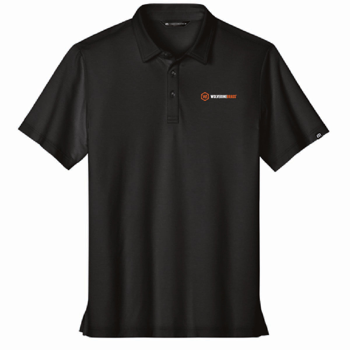 TravisMathew Men's Crestview Polo with Wolverine Brass Logo