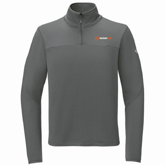 The North Face Men's Aim 1/4 Zip Fleece with Wolverine Brass Logo