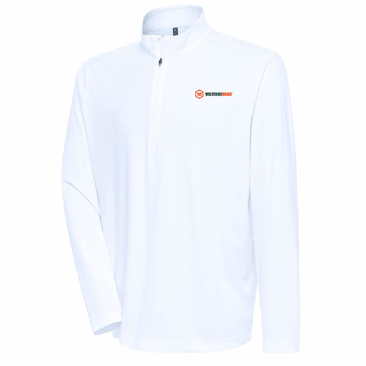 Antigua Men's Flex Pullover with Wolverine Brass Logo