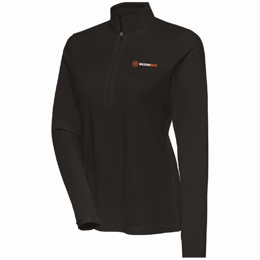 Antigua Women's Flex Pullover with Wolverine Brass Logo