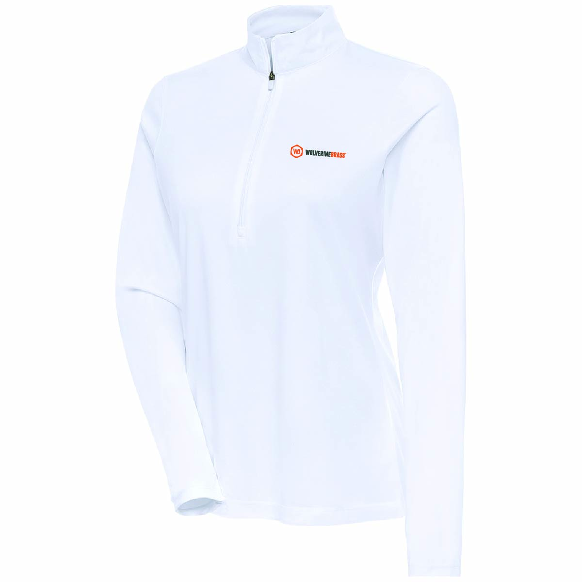 Antigua Women's Flex Pullover with Wolverine Brass Logo